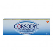 Купить Корсодил (Corsodyl) зубной гель 1% 50г в Орле